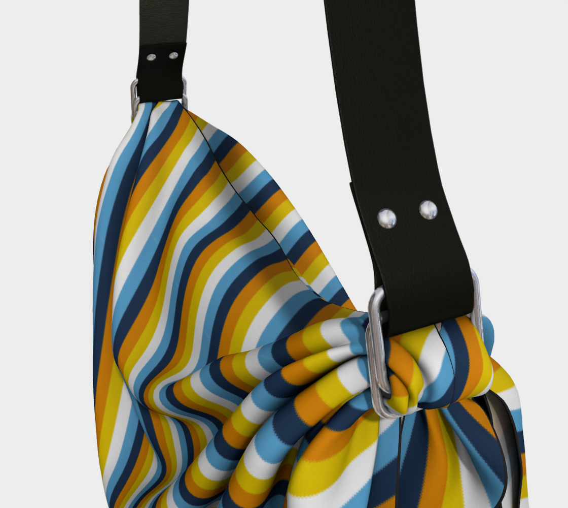 Aroace - V1 Striped Origami Tote Origami Tote ninjaferretart