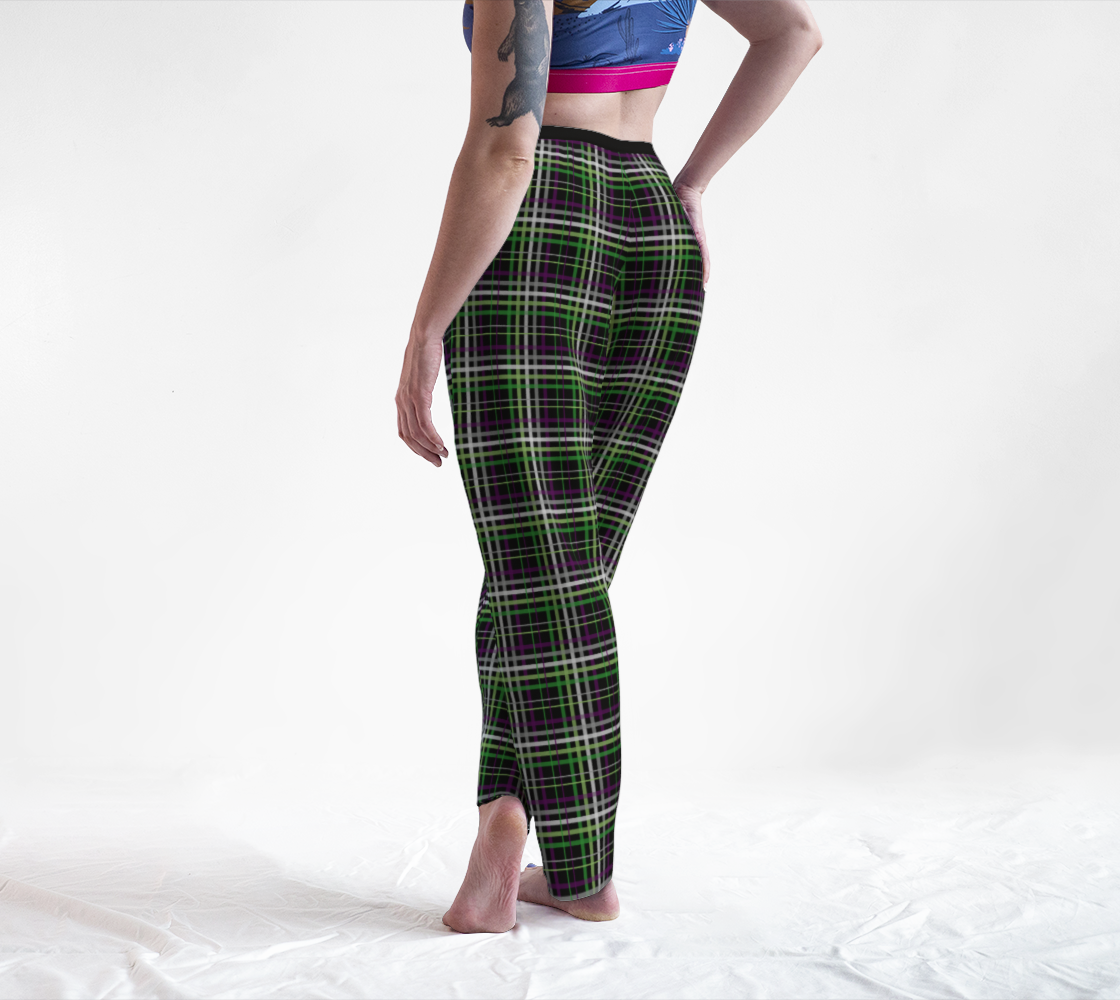 Aroace - V6 Plaid Lounge Pants Lounge Pants ninjaferretart