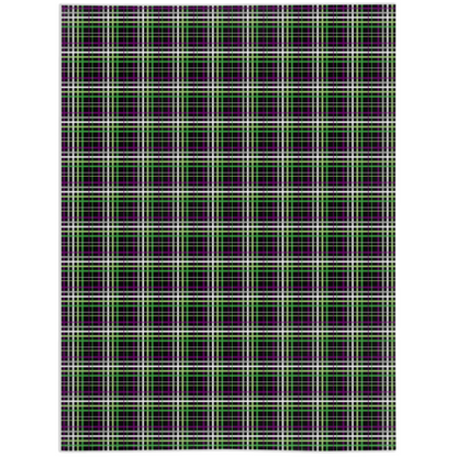 Aroace - V6 Plaid Pride Minky Blankets Blanket ninjaferretart