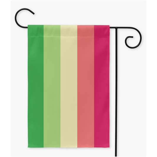 Aroflux - V2 Yard and Garden Flags | Single Or Double-Sided | 2 Sizes | Aro Ace Spectrum Yard Flag ninjaferretart
