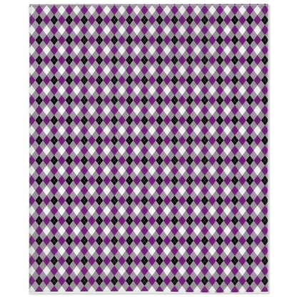 Asexual Argyle Pride Minky Blankets Blanket ninjaferretart