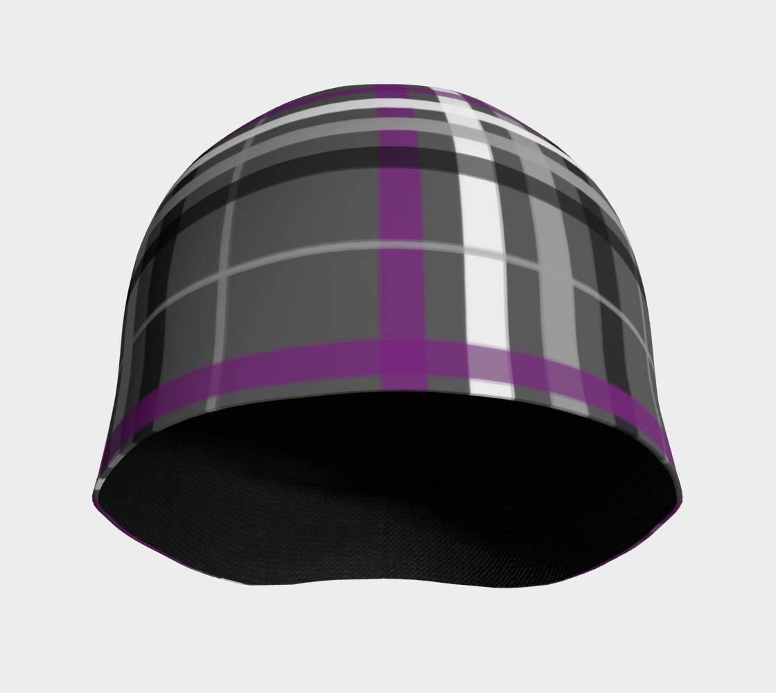 Asexual Plaid Beanie Beanie ninjaferretart