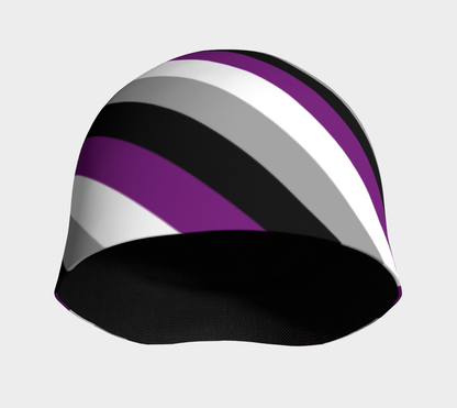 Asexual Striped Beanie Beanie ninjaferretart