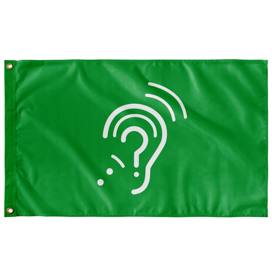 Auditory Processing Disorder Wall Flag | 36x60" | Single-Reverse
