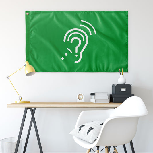 Auditory Processing Disorder Wall Flag | 36x60" | Single-Reverse