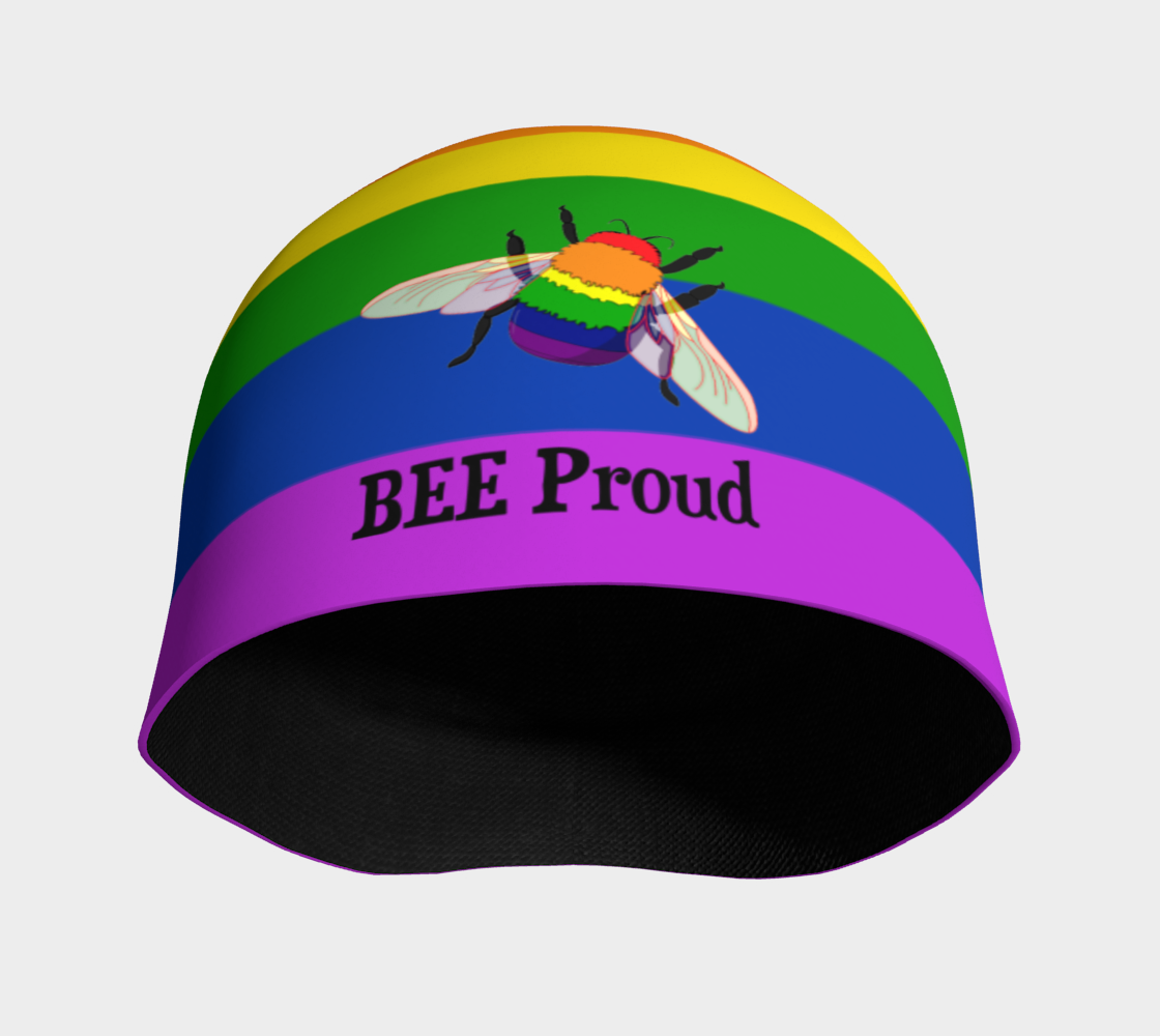 Bee Proud Beanie Beanie ninjaferretart