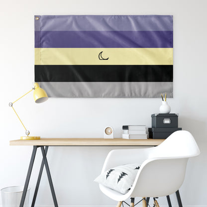 Duskian Wall Flag | 36x60" | Single-Reverse | Gender Identity and Expression