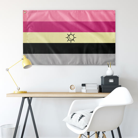 Eclipsian Wall Flag | 36x60" | Single-Reverse | Gender Identity and Expression