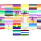 Choose Your Orientation All-Over-Print Flag | 5 Sizes