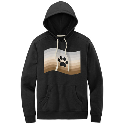 Furry Pride Flag Relaxed Fit Re-Fleece Hoodie | Choose Your Flag