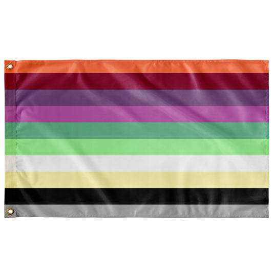 Galactian - V1 Wall Flag | 36x60" | Single-Reverse | Gender Identity and Expression