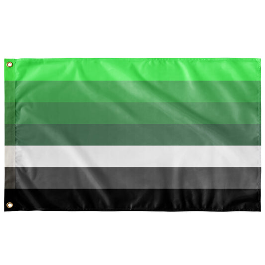Myrromantic Pride Wall Flag | Single-Reverse | 36x60"