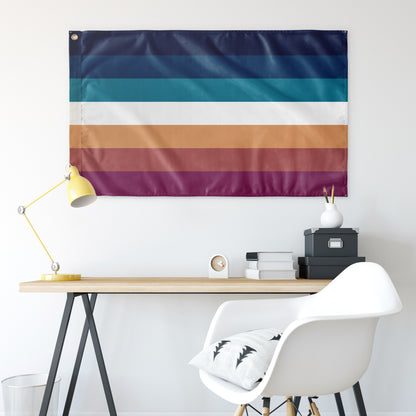 Nebularic Wall Flag | 36x60" | Single-Reverse | Other Queer Identities
