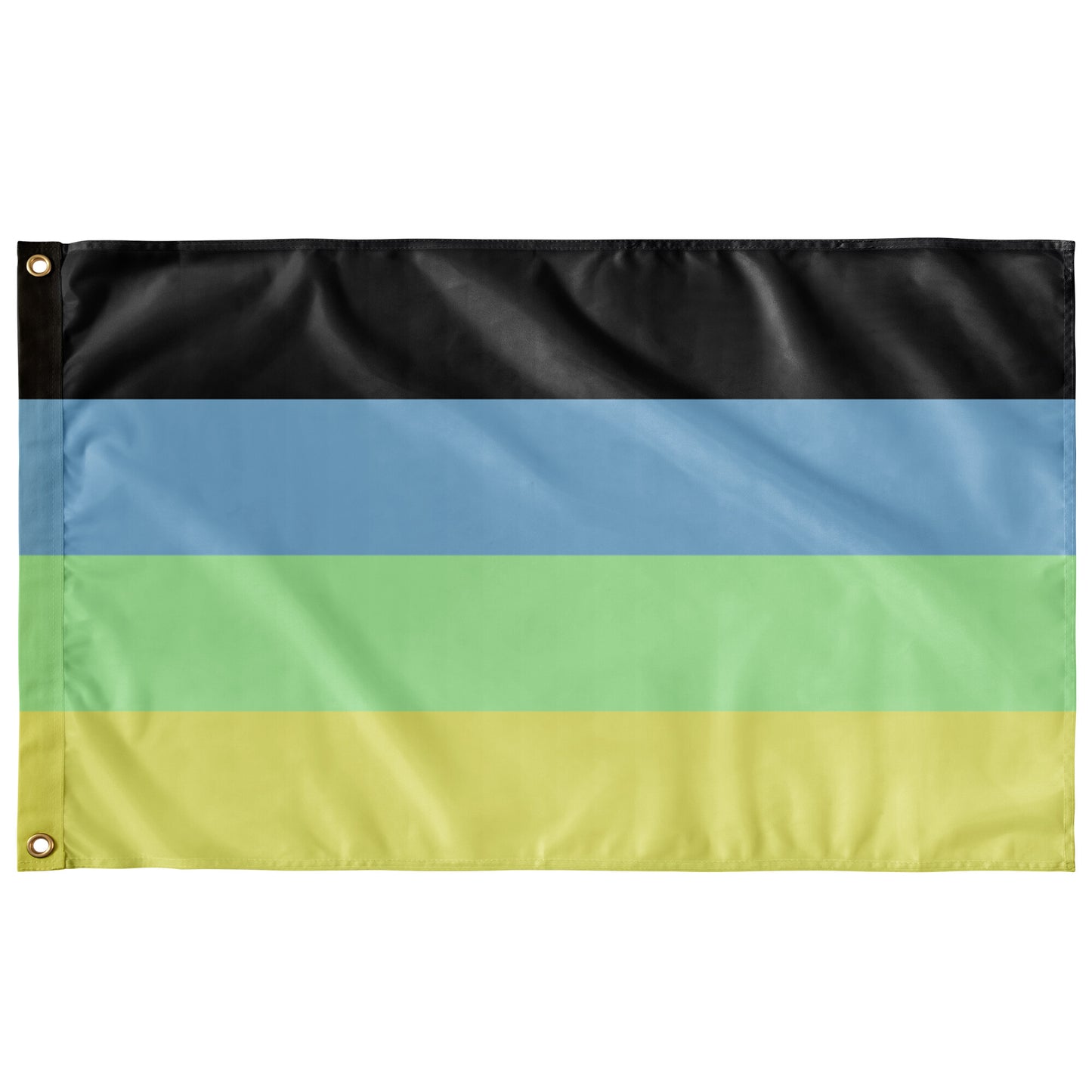 DID/OSDD - V2 Wall Flag | 36x60" | Single-Reverse | Disability and Neurodiversity