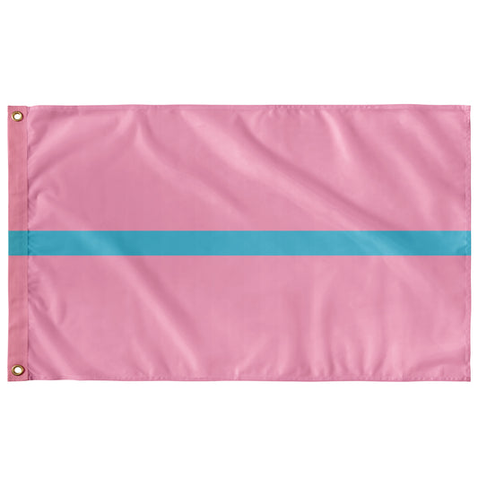 Polygyny  Wall Flag | 36x60" | Single-Reverse | Polyamory and ENM