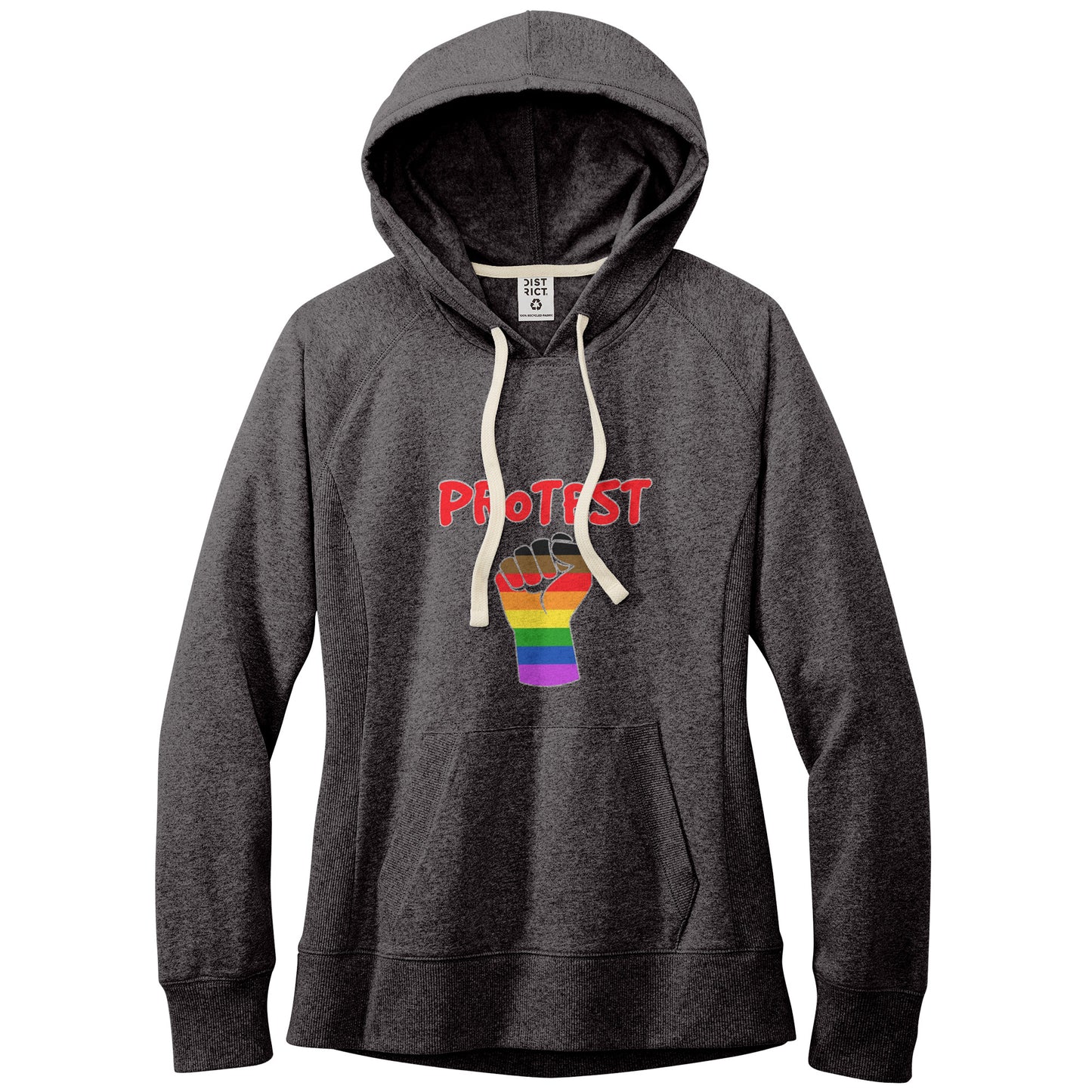 Protest Re-Fleece Fitted Hoodie
