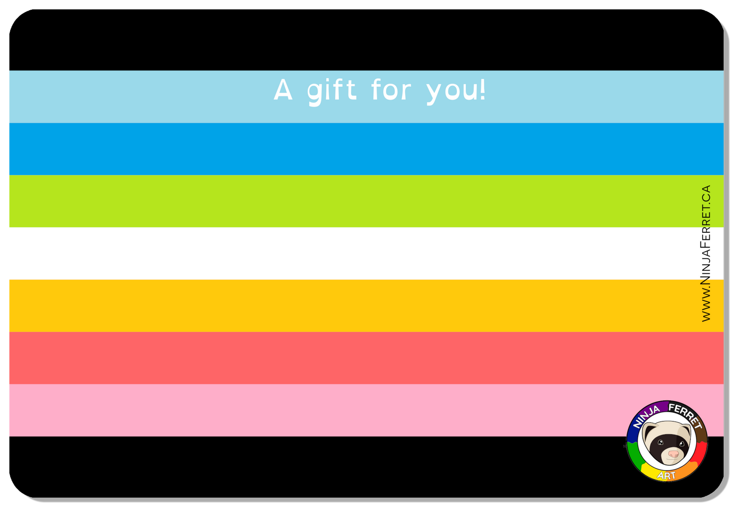 Ninja Ferret Gift Card - Romantic & Sexual Orientations