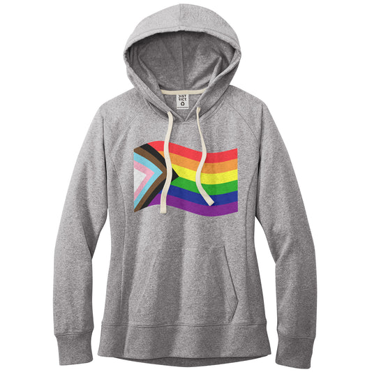 Rainbow Pride Flag Fitted Re-Fleece Hoodies | Choose Your Flag