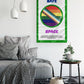 Safe Space - Disability, Neurodiversity, LGBTQ Wall Flag | 36x60" | Single-Reverse