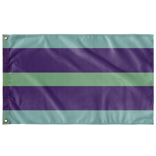 Schizotypal Wall Flag | 36x60" | Single-Reverse