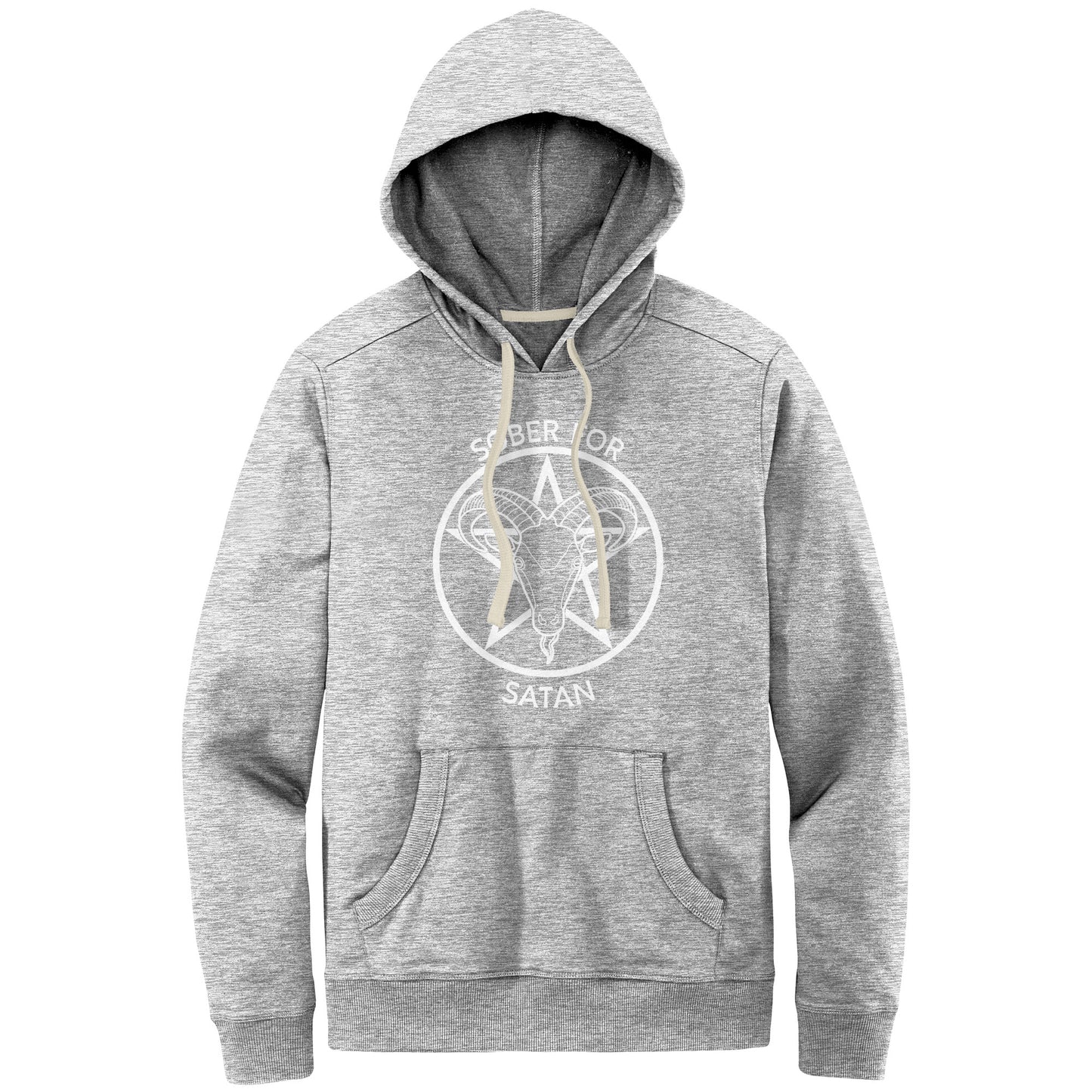 Sober for Satan Relaxed Fit Re-Fleece Hoodie