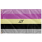 Spacialian Wall Flag | 36x60" | Single-Reverse | Gender Identity and Expression