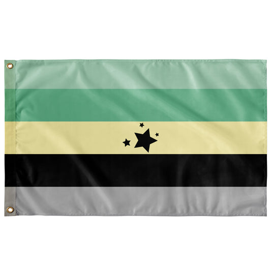 Stellarian Wall Flag | 36x60" | Single-Reverse | Gender Identity and Expression