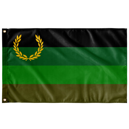 Military/Uniform Fetish Wall Flag | 36x60" | Single-Reverse | Kink and Fetish