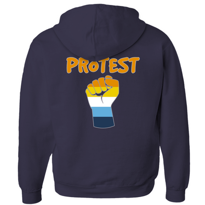 Choose Your Protest Unisex Hoodies (Zip-Up) | Bella + Canvas