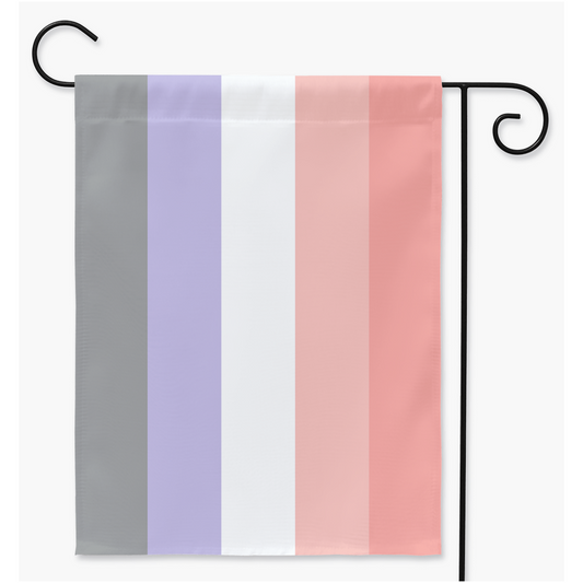 Cupioromantic - Drapeau de cour et de jardin V1 | Simple ou double face | 2 tailles | Spectre Aro Ace