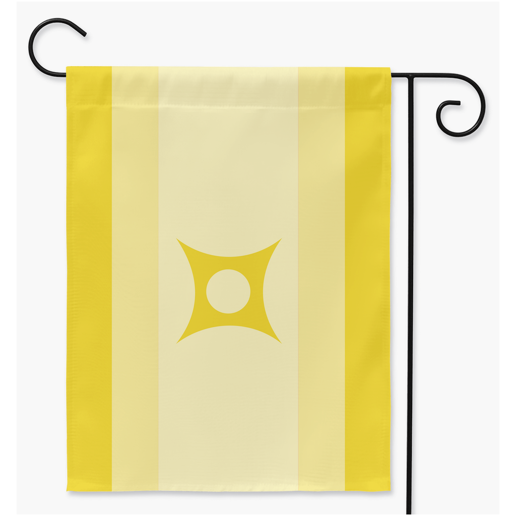 Ninsexual - V1 Drapeaux de cour et de jardin | Simple ou double face | 2 tailles | Orientations romantiques et sexuelles