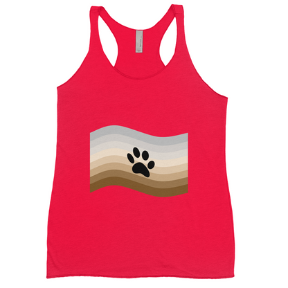 Furry Pride Flag Fitted Racerback Tank Tops | Choose Your Flag