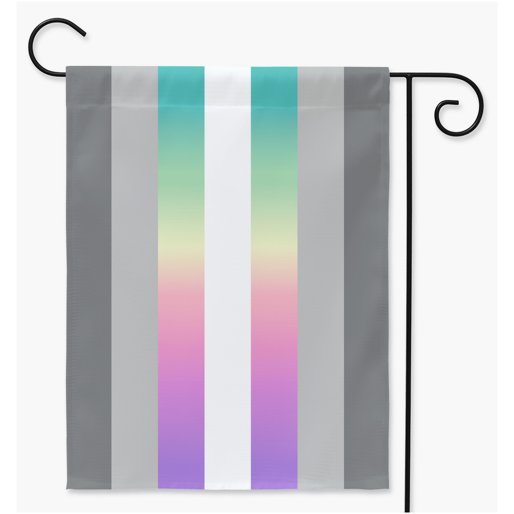 Demifaer Pride Yard and Garden Flags | Single Or Double-Sided | 2 Sizes | Gender Identity and Expression