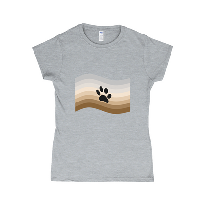 Furry Pride Flag Fitted Tshirt | Choose Your Flag | Gildan