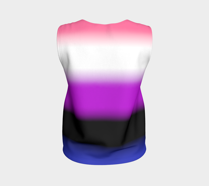 Genderfluid Gradient Loose Tank