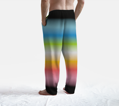 Pantalones de estar por casa con degradado Queer