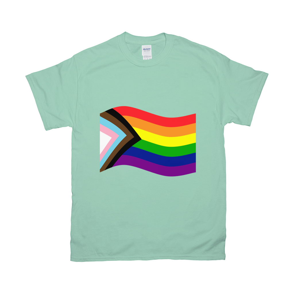 Rainbow Pride Flag Relaxed Fit Tshirt - LIGHT | Choose Your Flag