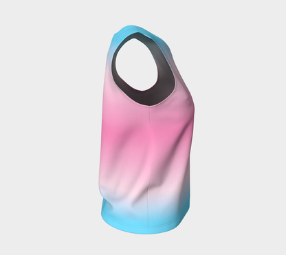 Transfeminine Gradient Loose Tank