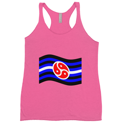 Kink and Fetish Flag Fitted Racerback Tank Tops | Choose Your Flag