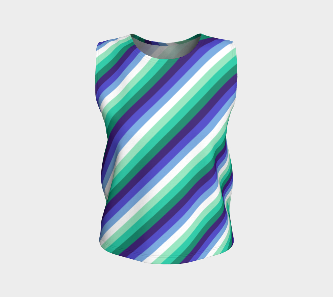 Gay Man (formerly Vincian - V2) Striped Loose Tank