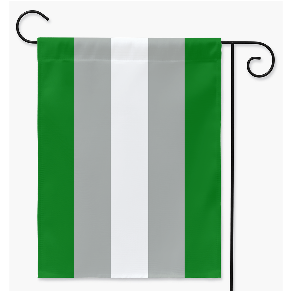 Greyromantic Pride Yard And Garden Flags | Single Or Double-Sided | 2 Sizes