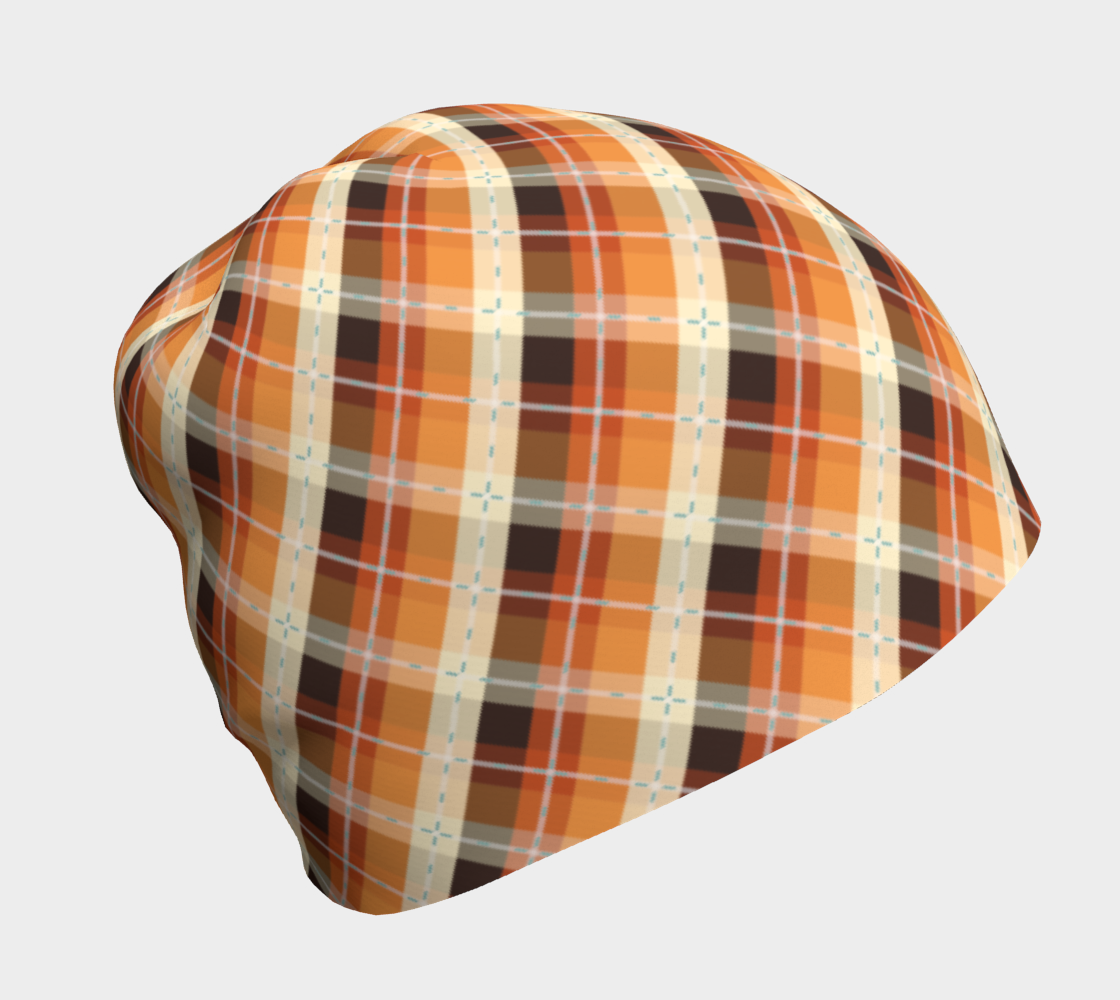 Foxgender Retro Argyle Beanie