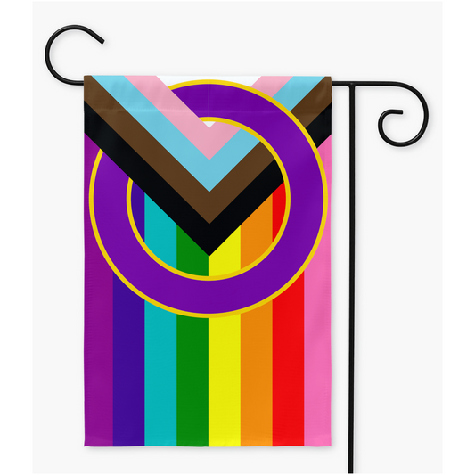 Inclusive Progressive Rainbow Pride Flags | Single Or Double-Sided | 2 Sizes | Lgbtqia2s - Rainbow Pride