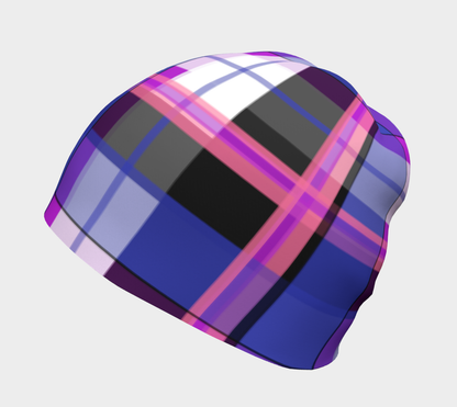 Genderfluid Plaid Beanie