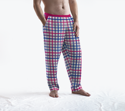 Bisexual Tattersol Plaid Lounge Pants