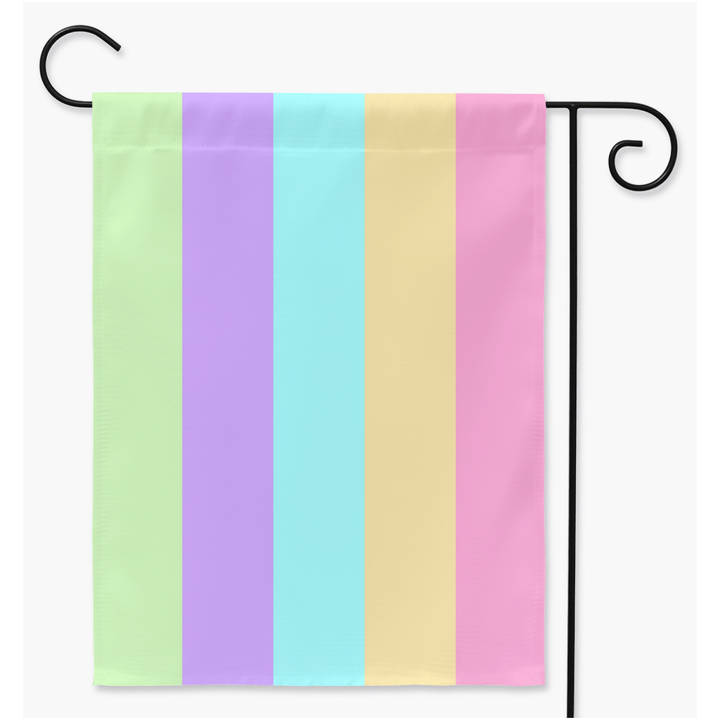 Psycheromantic Yard and Garden Flags | Single Or Double-Sided | 2 Sizes | Romantic and Sexual Orientations