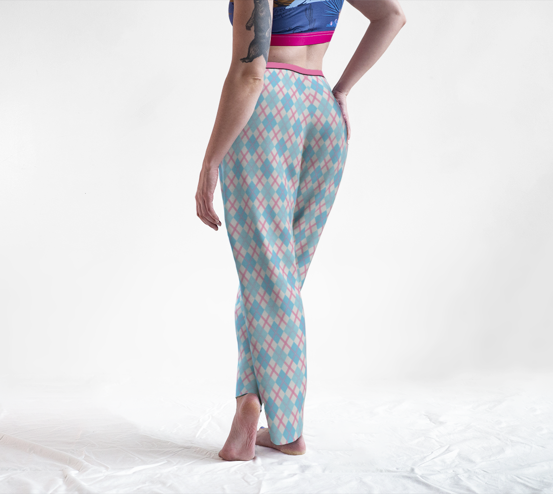 Transmasculine Argyle Lounge Pants