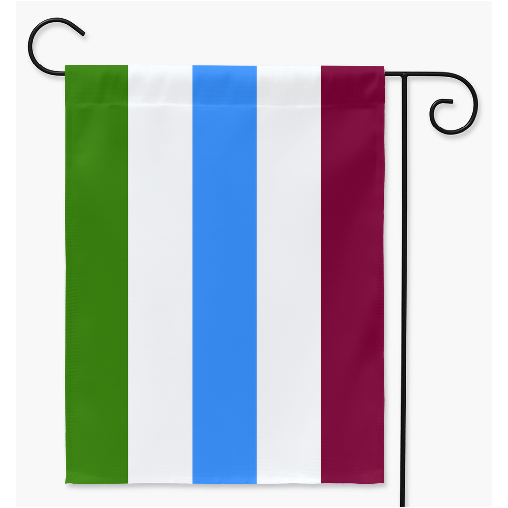 Viramoric Yard and Garden Flags  | Single Or Double-Sided | 2 Sizes | Romantic and Sexual Orientations