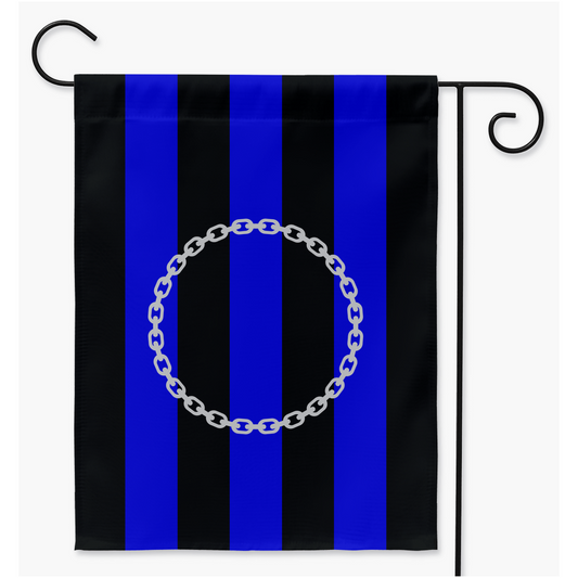 Slave Pride Yard and Garden Flags | Single Or Double-Sided | 2 Sizes | Kink and Fetish