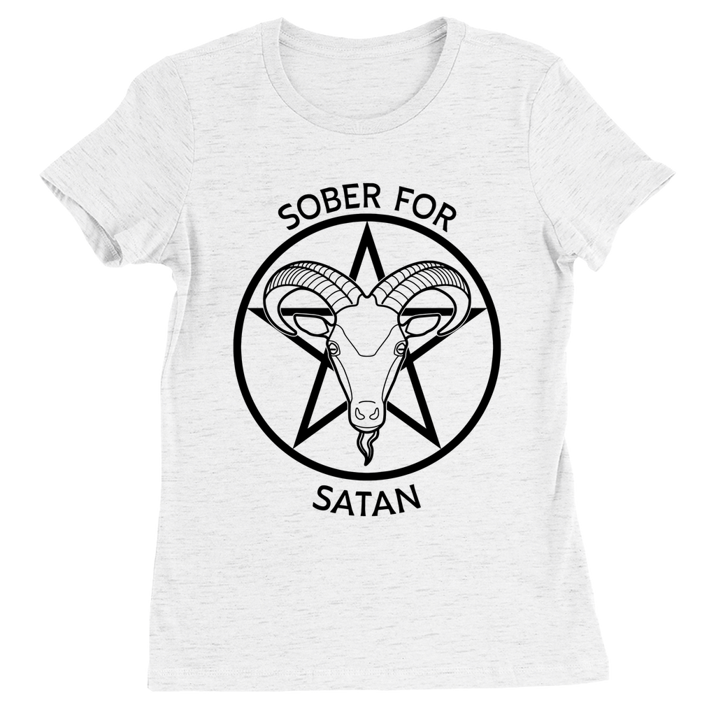 Sobre pour Satan - T-shirt ajusté LÉGER | Choisissez votre coloris | Bella + Toile